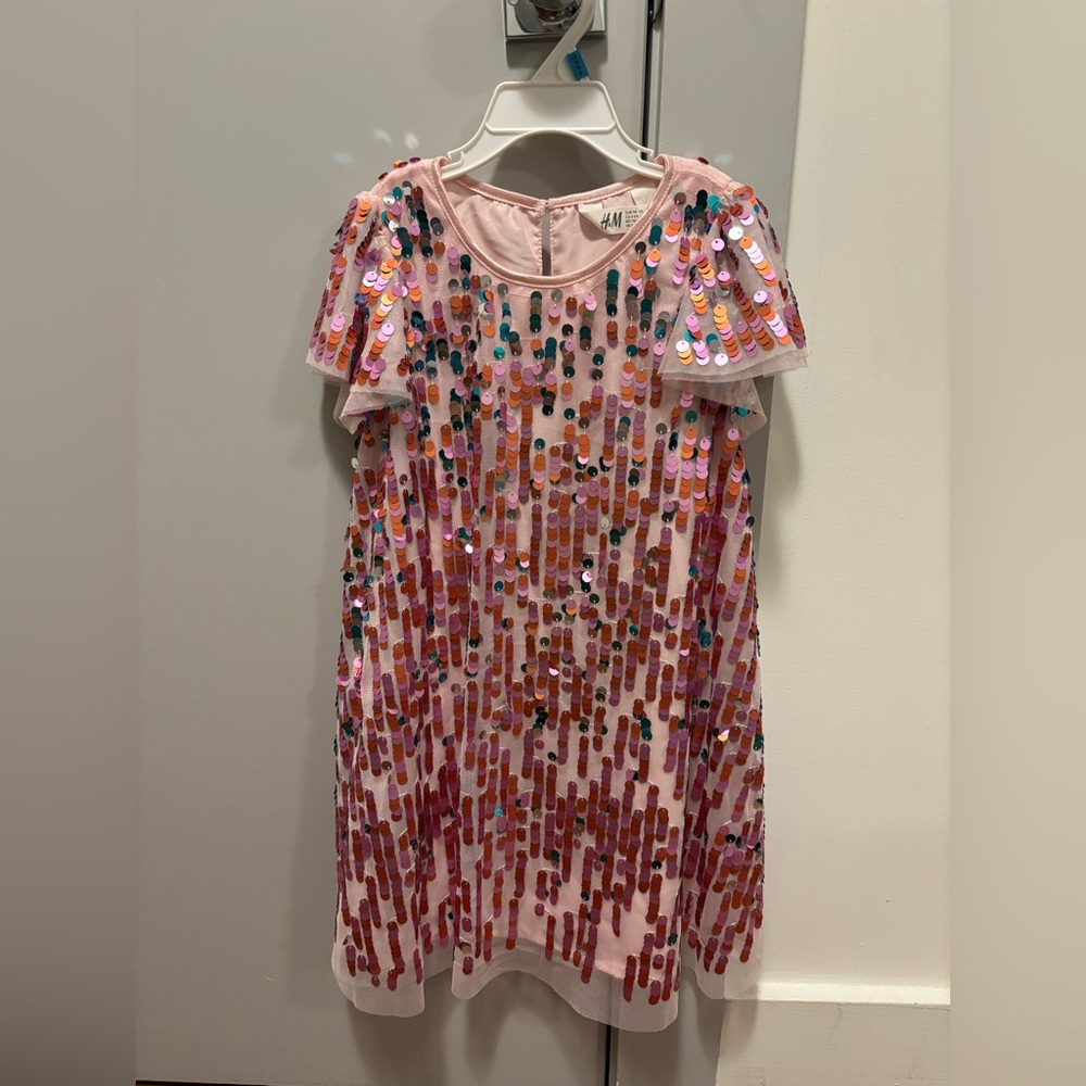 Girls Size 6 H&M Sequin Dress
